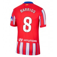 Atletico Madrid Pablo Barrios #8 Kotipaita 2024-25 Lyhythihainen